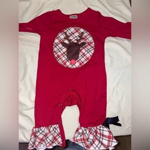Cute holiday Reindeer outfit.